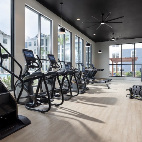 State-of-the-Art Fitness Center with Cardio and Strength Training